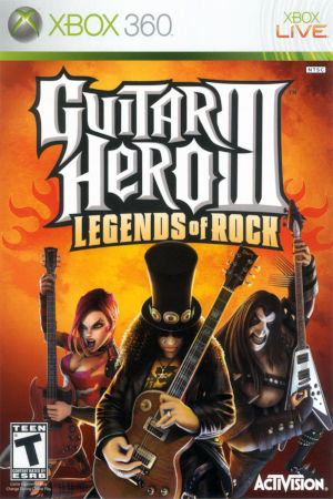 guitar hero 3 the legends of rock clean cover art